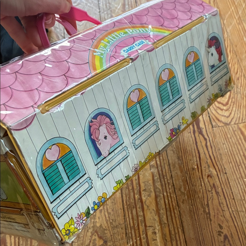 Vintage My Little Pony Carey case 1983